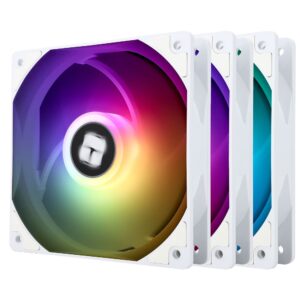 Thermalright ARGB Fan Kit 3*120mm Computer Case Fan - TL-C12CW-S*3 White