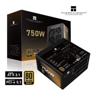 Thermalright 750w Gold Modular Power Supply TR-KG750 (ATX 3.1 PCI 5.1 12Pin GPU)