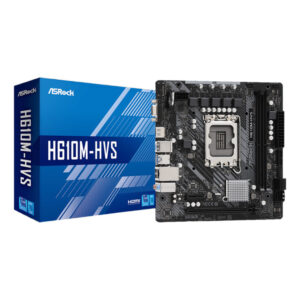 ASROCK H610M-HVS H610M LGA 1700 (Intel 12th/13th/14th Gen) mATX Motherboard