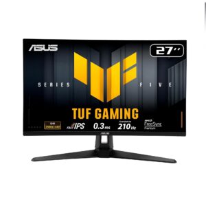 ASUS TUF VG27AQL5A Gaming Monitor 27 Inch 2K QHD 1440P/ IPS / 210Hz / 0.03 ms / Adaptive-Synch / HDR