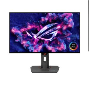 ASUS ROG SWIFT PG27AQDM Monitor 27 Inch 2K QHD 1440P/ OLED / 240Hz / 0.03 ms / G-SYNC Compatible / 99% DCI-P3 / HDR