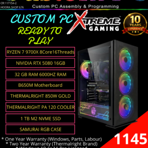Custom PC RTX 5080 16 GB Gaming Computer Builds (Contact Us To Customize)