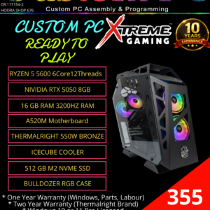 Custom PC Entry Level RTX 5050 Gaming Computer Builds (Contact Us To Customize)