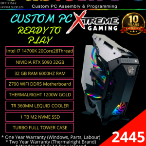 Custom PC RTX 5090 24 GB Gaming Computer Builds (Contact Us To Customize)