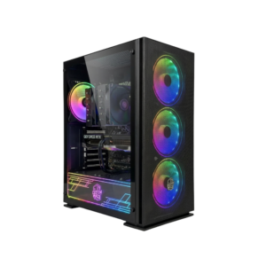 Custom PC "Samurai RGB Mesh" Computer Case (4*140mm ARGB Fans)